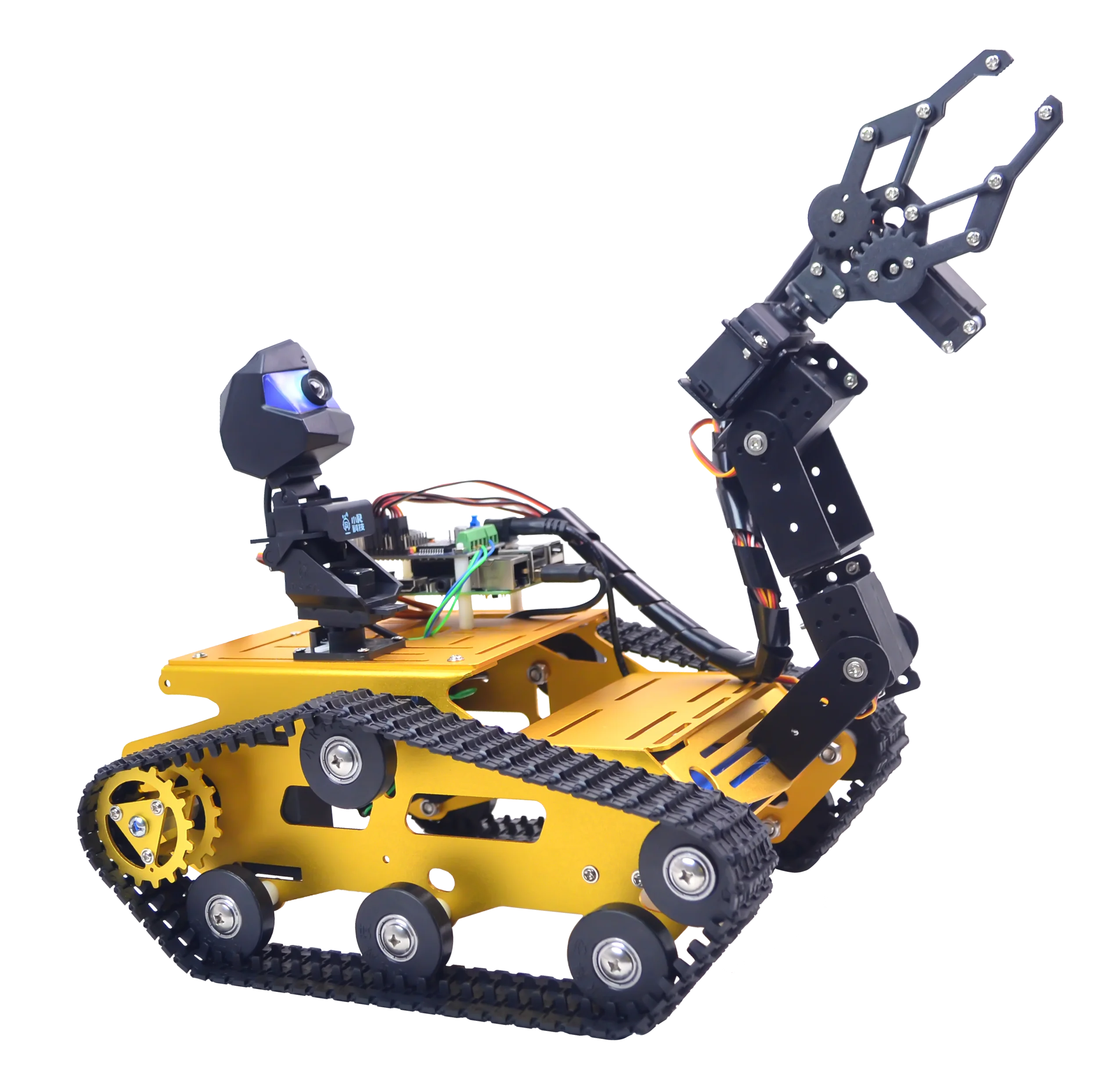 
XiaoR Geek best TH Toy Robot Tank Car DIY wireless WIFI smart robot car with ARDUINO style robot car 