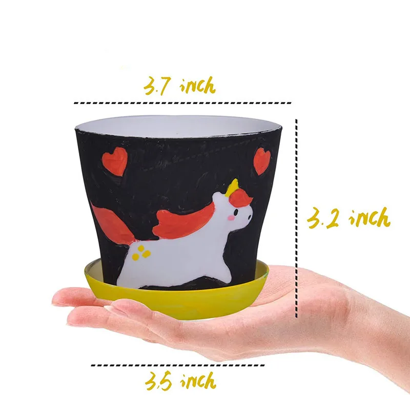 DIY Children Indoor and Outdoor Mini Green Plant Planting Set Small Set Factory Plant Pot Wholesale