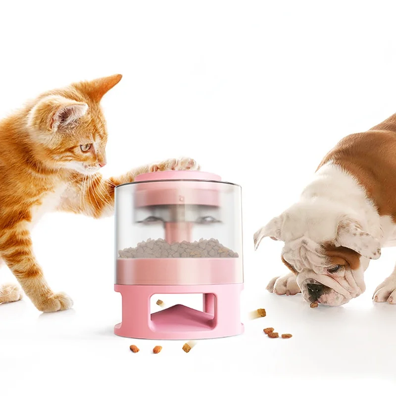Dual Use Dog Feeder Cat Toy Spilled Food Dog Bowl