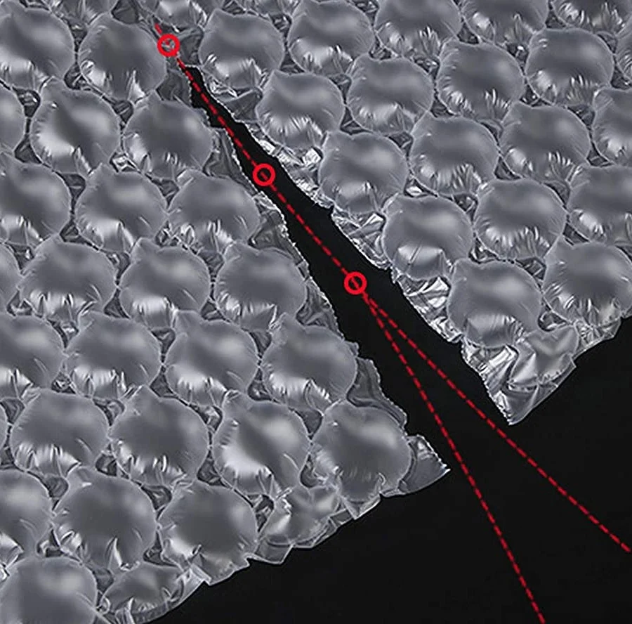 подушка для наполнения воздушно-пузырчатый мешок надувная упаковка Воздушная пузырчатая пленка