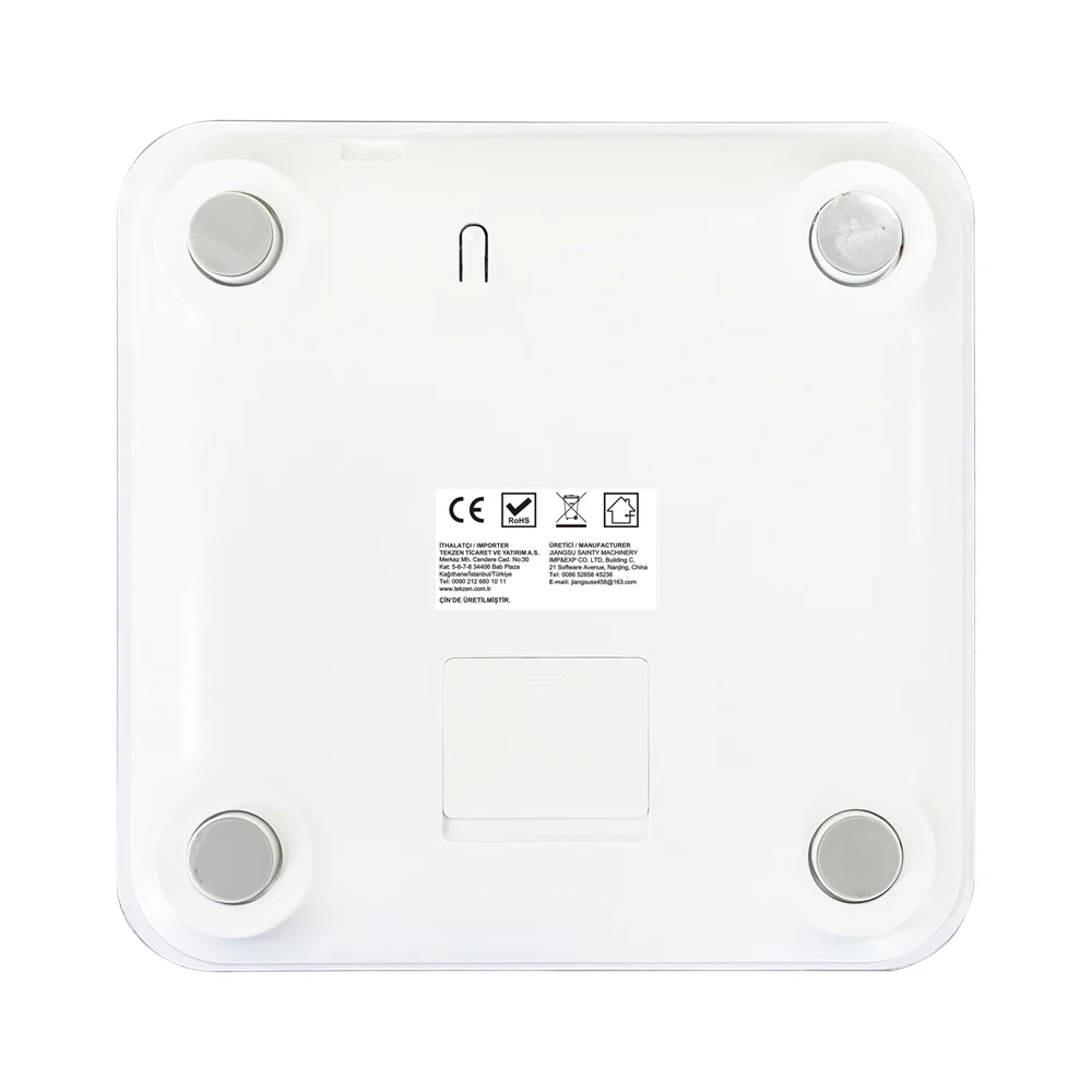 BL-2046 Новое поступление 26 см все включено ультра белое стекло жировых отложений расчитывающие долю со светодиодным дисплеем