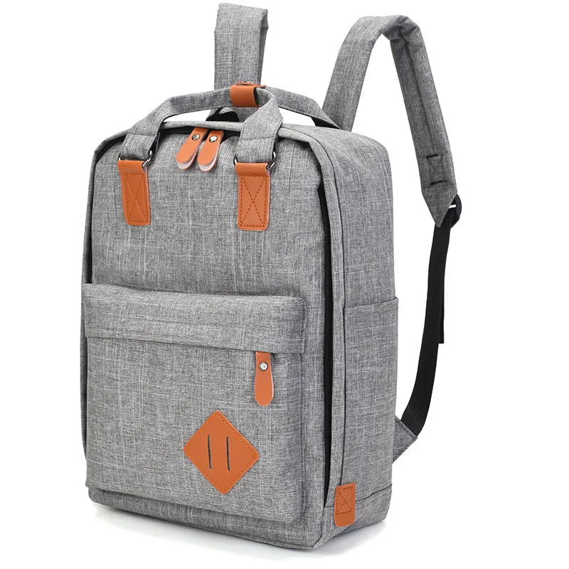 Custom logo gray multifunction children school backpack set 3 pieces book bags school bag set for boys girls