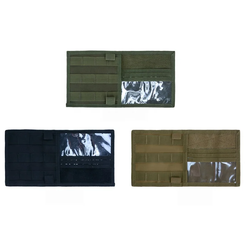 Multifunctional Waterproof Wear Resistant Purse Id Badge Pouch Suspension Car Visor Organizer Bag With Molle Hanging System