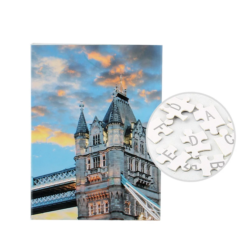 Personalized Custom Puzzle Game 100 500 1000 2000 Pieces Jigsaw Puzzles for Adult Kids