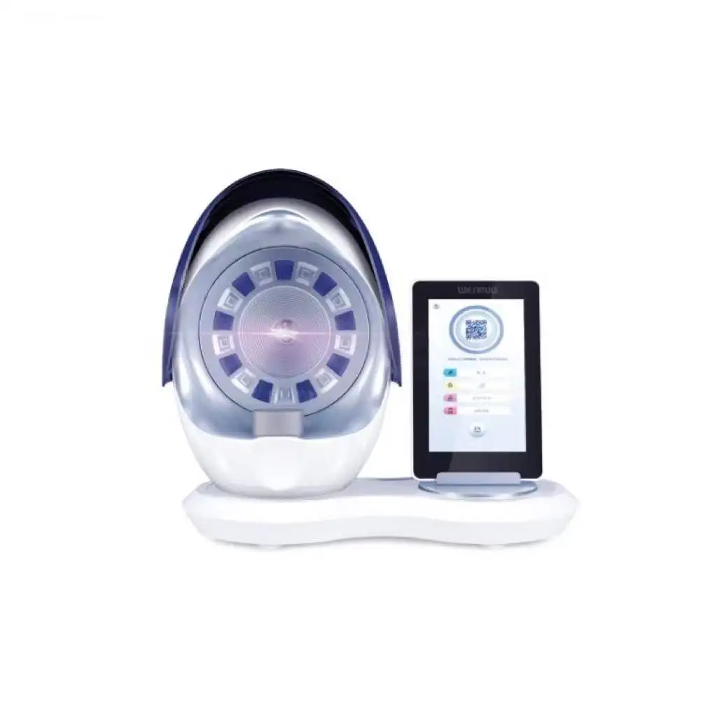 Professional analyzer 3D Illustration skin anatomy Scanner skin analyzer facial diagnostic tools skin analyzer machine