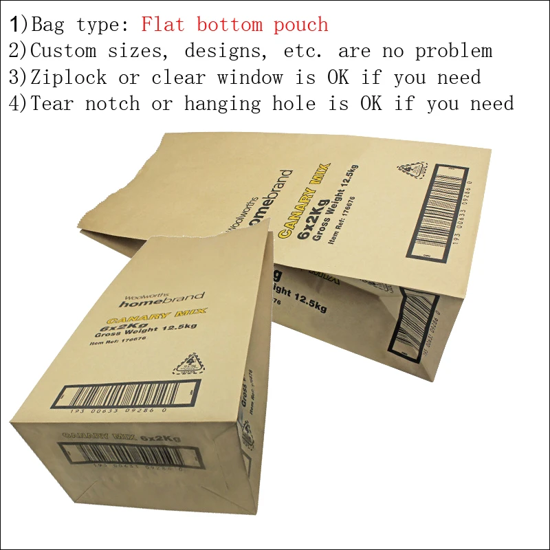 China manufacturer food grade heat sealed custom printed aluminum foil stand up zip powder food bags with clear window