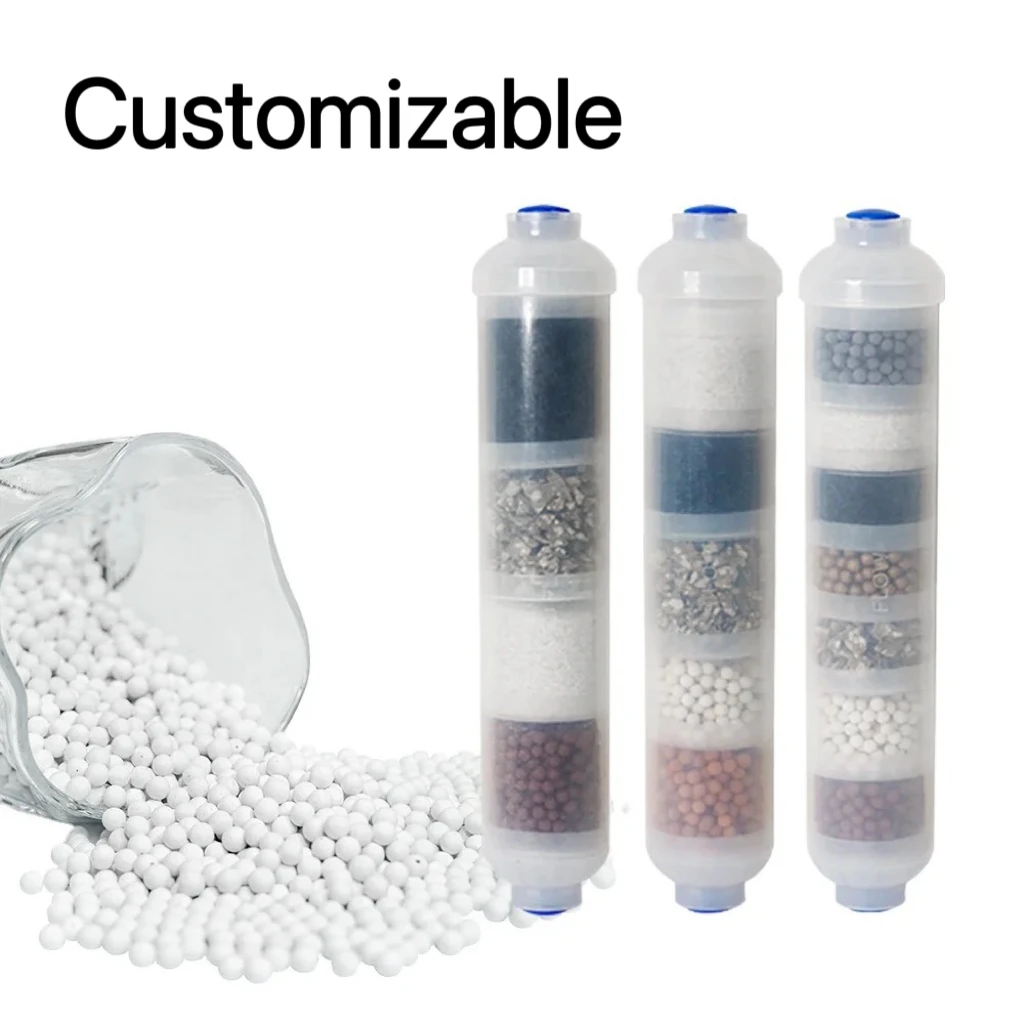 4 in 1 mineralizing Filter pH Balance and Restore Minerals Bio-Ceramic/Far Infrared/Remineralization Filter Cartridge
