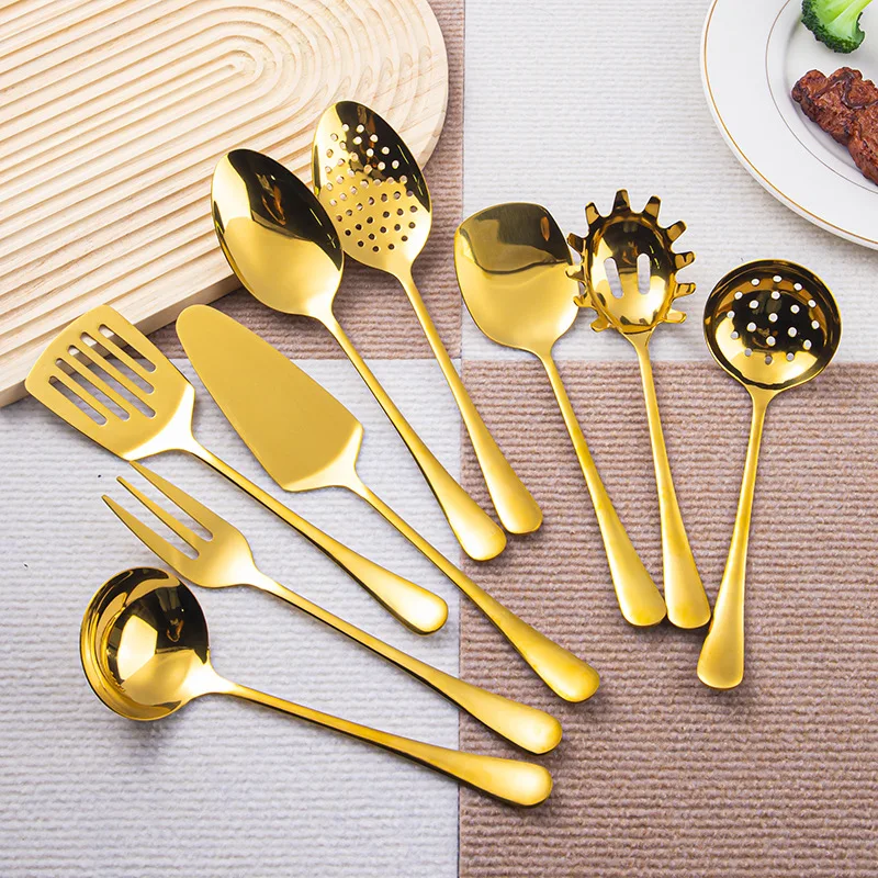 Private Label Kitchen Accessories Baking Tools Luxury Serving Sets of Dining Dinner Pastry Set Utensils De Cuisine kitchenaid
