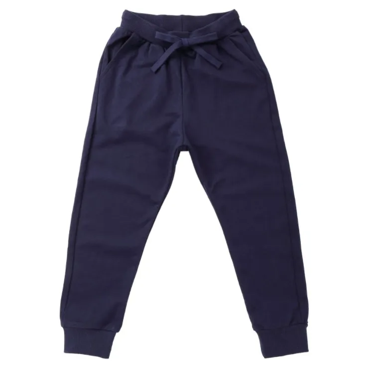 Детская одежда, однотонные джоггеры на шнуровке, хлопковые демисезонные Брендовые брюки для мальчиков, высококачественные детские спортивные штаны для мальчиков