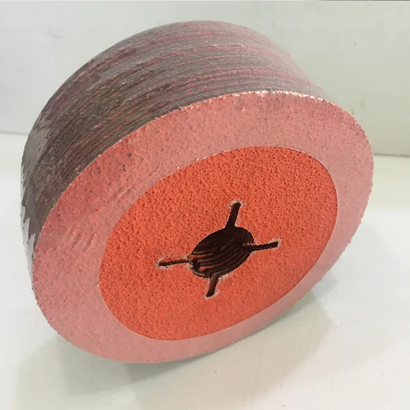 High Durability Abrasive Disc 4inch Ceramic Fiber Disc Alox  Grinding Disc for Metal Polishing