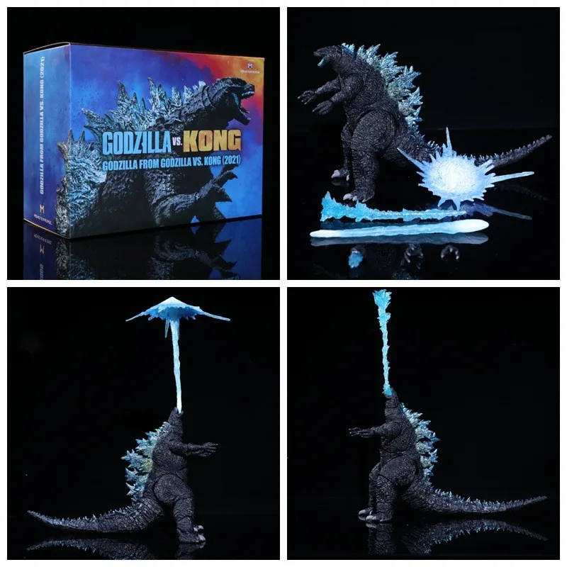 SHM Godzillas 2021 vs Король конгов Монстры ядерный реактивный портативный модельный ящик