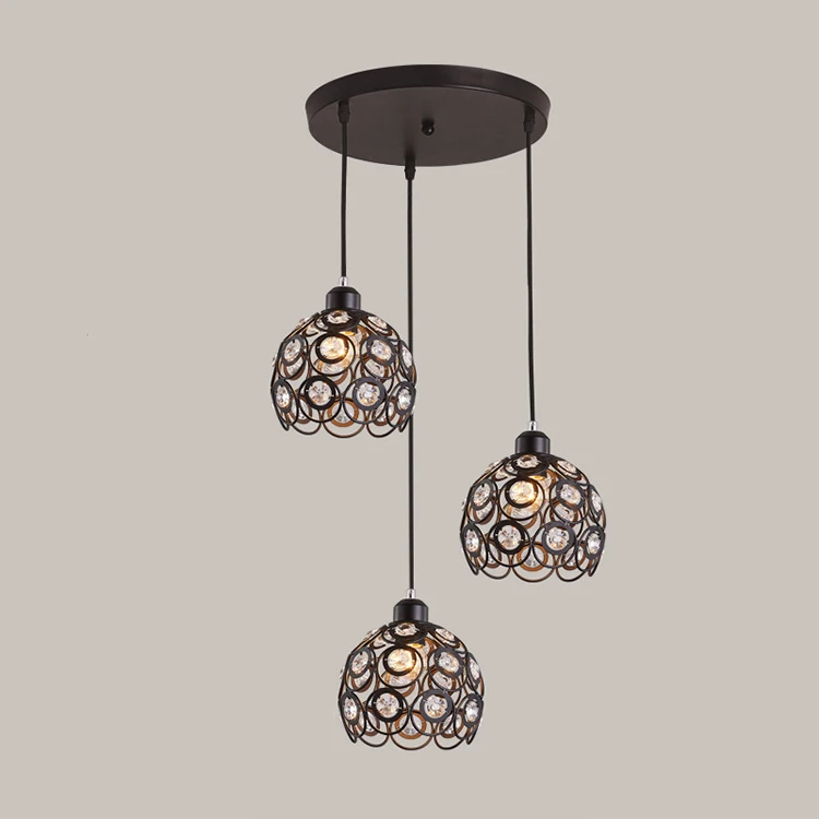Ceiling Lamp Crystal Ball Hanging Fixture Modern Corridor Light Chandeliers Ceiling Luxury Crystal Chandelier