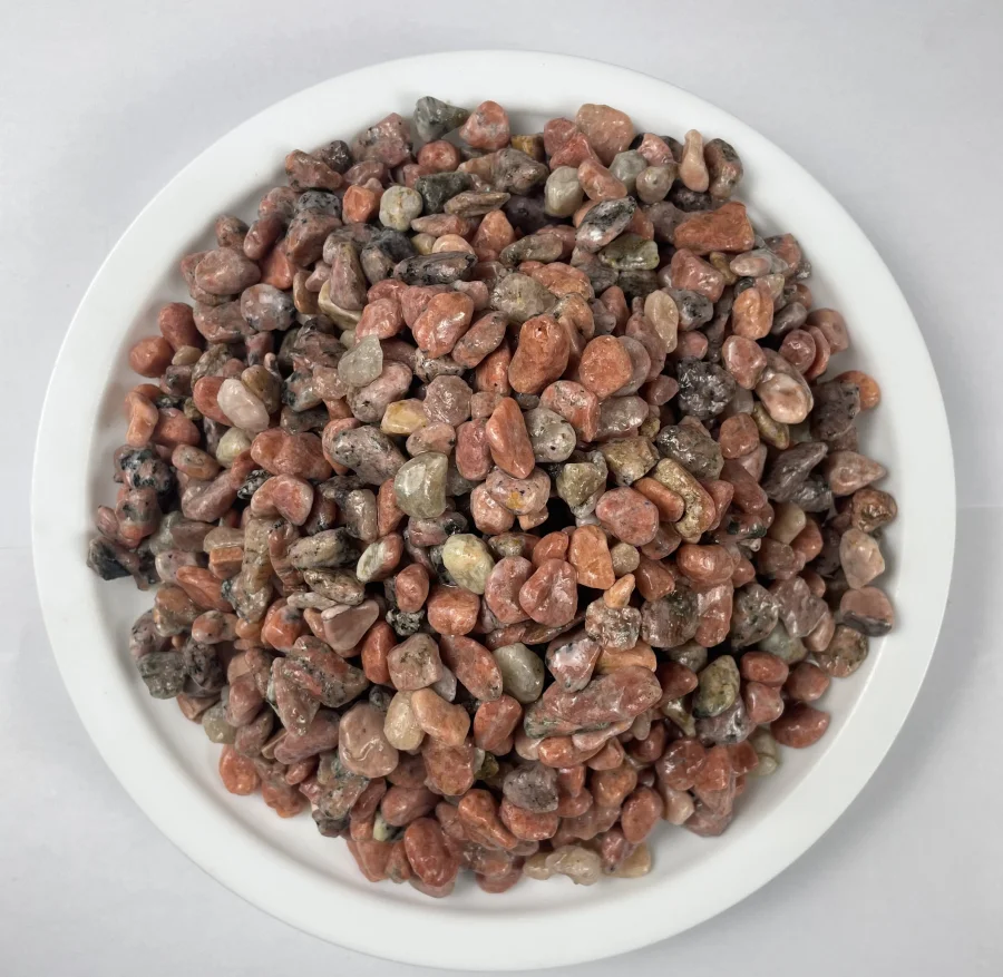 river rocks pebble stone grey pebble wash rock colorful gravel rainbow stone for Landscape road design