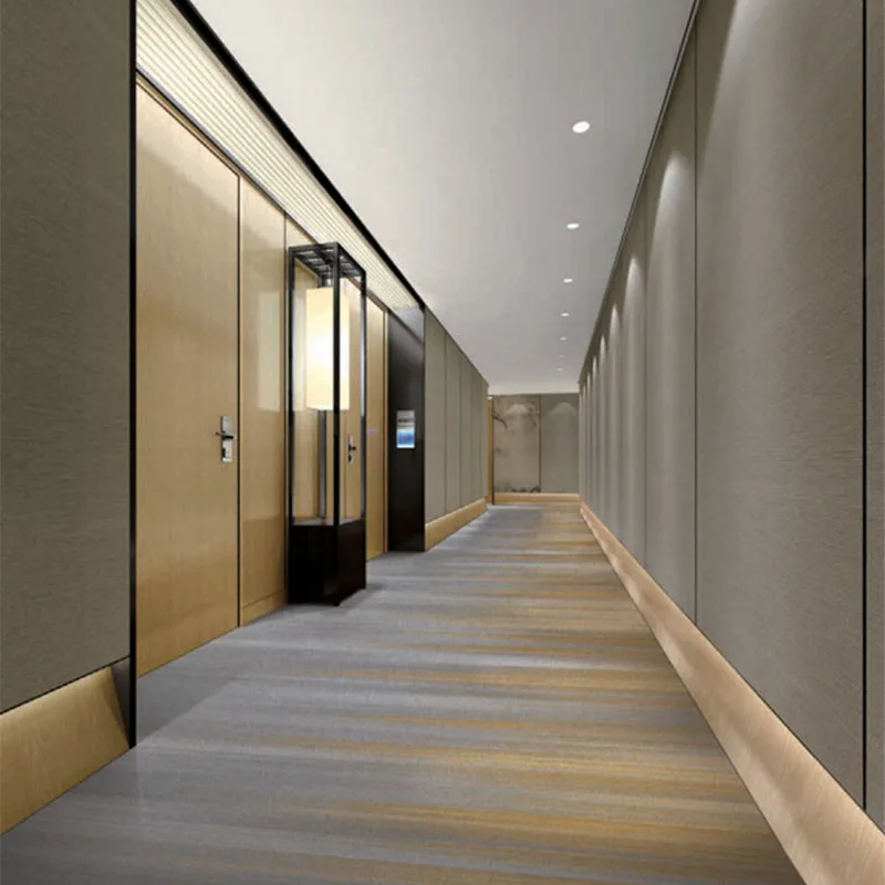 Autovi Eco-friendly Wall To Wall Hotel Carpets Bedroom Commercial broadloom Carpet For Luxury Hotel Lobby Floor