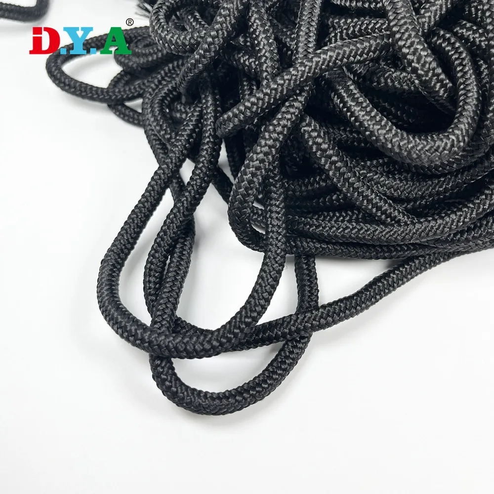 6mm 1/4' double braided polyester rope high tenacity hiking climbing tent rope tent guy ropes