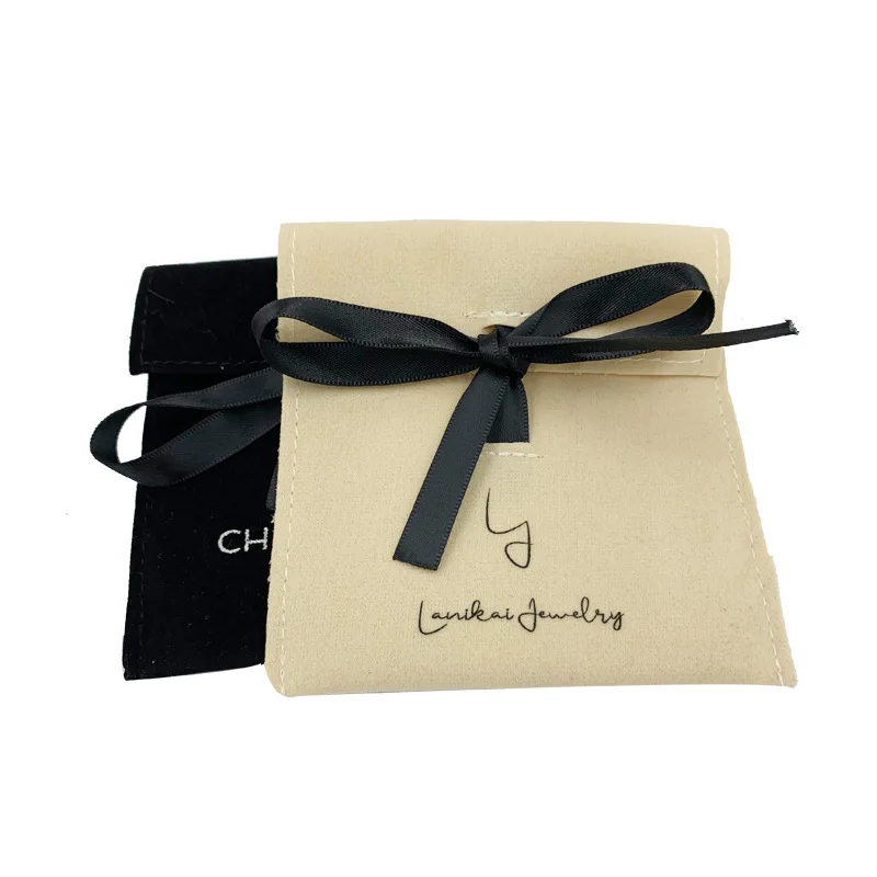 Fabric Storage Custom Handbags Shape Women Brand Ladies Packaging Gift Dust Cotton Velvet Envelope Bag