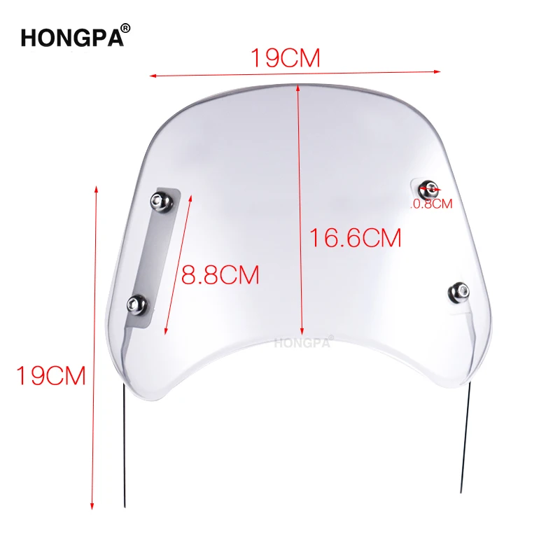  Лобовое стекло мотоцикла HONGPA для cb500x cb400x 2013-2016