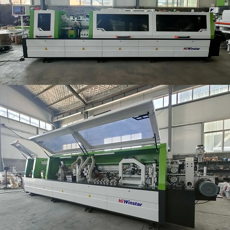 WS828B woodworking full automatic mdf corner rounding edge bander edge banding machine