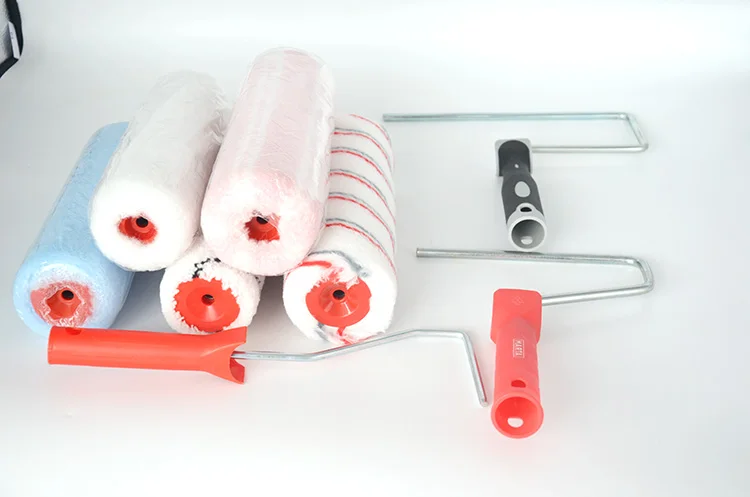 Professional design polyester colorful paint roller