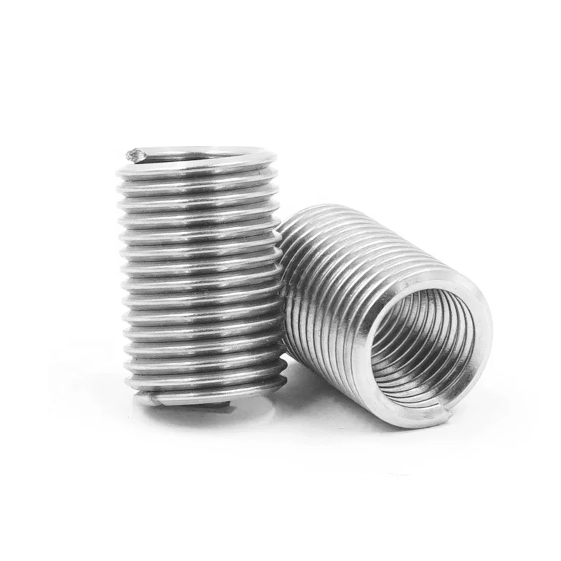 304 Stainless Steel OEM Customized Thread Insert 4-40 Thread  Coils