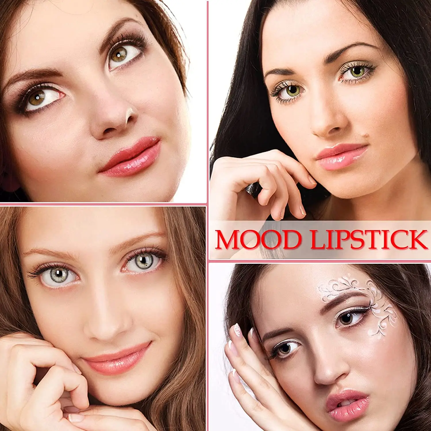 Flower nude matte lipstick transparent lip balm discolor lip stick rossetto opaco nudo waterproof jelly crystal lipstick