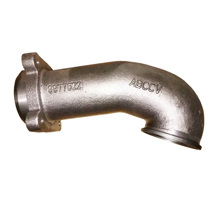3977622 Exhaust Manifold Connection Pipe Adapter Male Eblow for Truck Generator Marine Excavator Engines