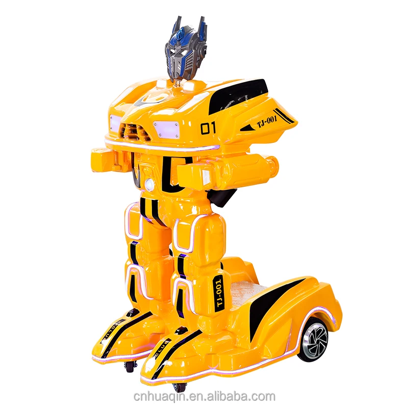 2022 New amazing kiddie ride robot children car radio control unique ride on toys for sale