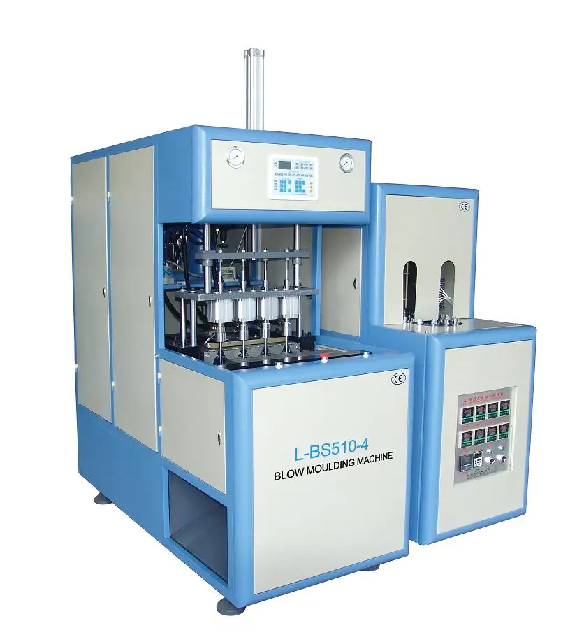 4-cavity Semi-automatic PET bottle blowing Machine