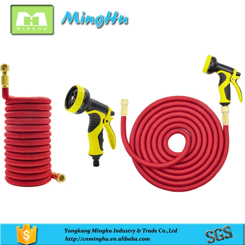 
 New Design Expandable Water Hose With Brass Fitting TV Garden Hose  