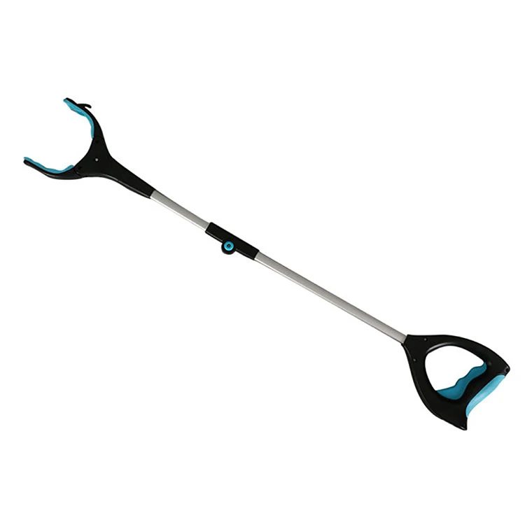 Foldable Long Handle litter trash picker grabber long arm grabber pickup tool extention long reach garbage pick up tool