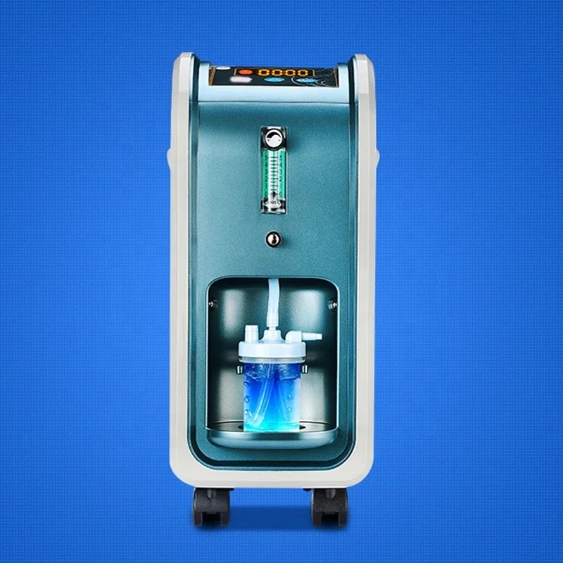 
220V Household Portable 1-5L Adjustable Atomizing Oxygen Generator Inhalation Machine Home Oxymed Oxygen concentrator 