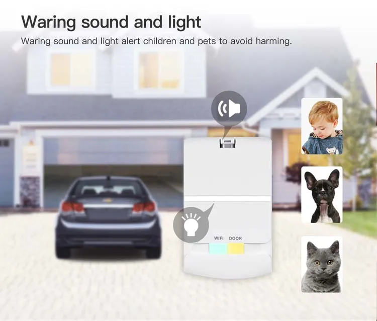  Smart garage automatic door opener Sectional