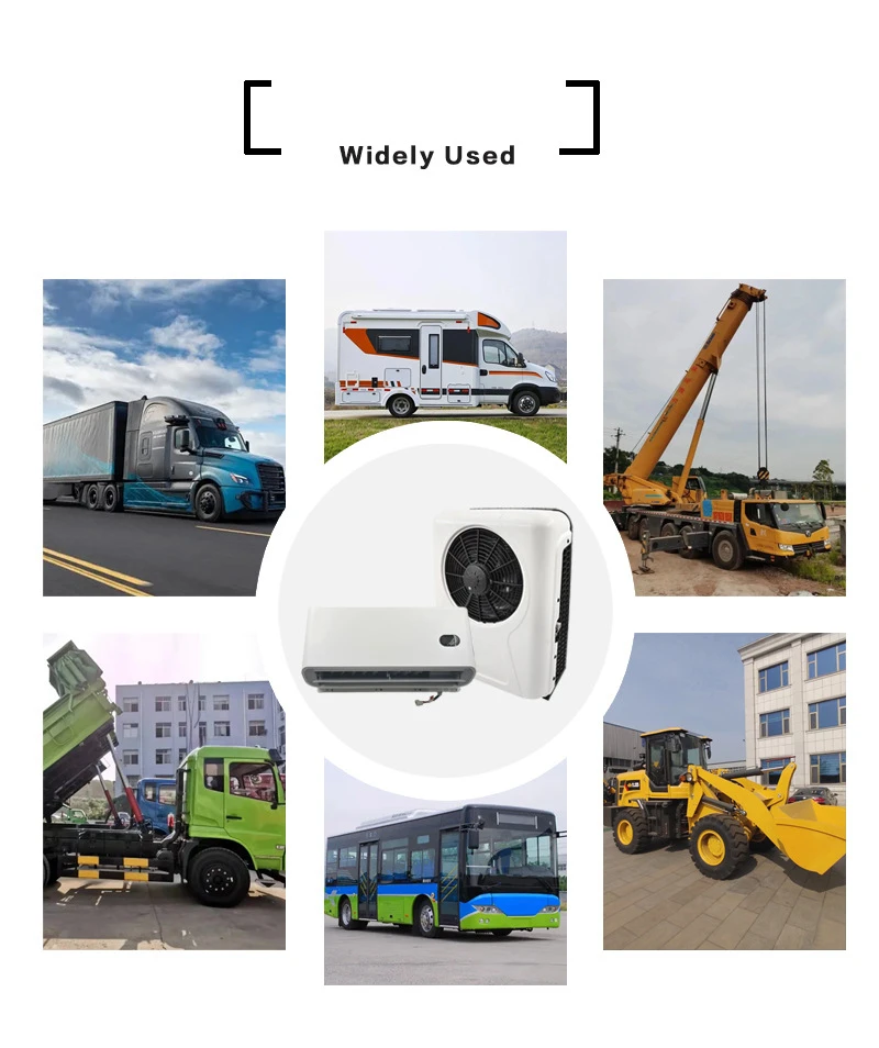 Okyrie Portable RV AC Air Conditioning Unit 12 24 Volt Motorhome Air Conditioner For Van Camper Boat Hatch