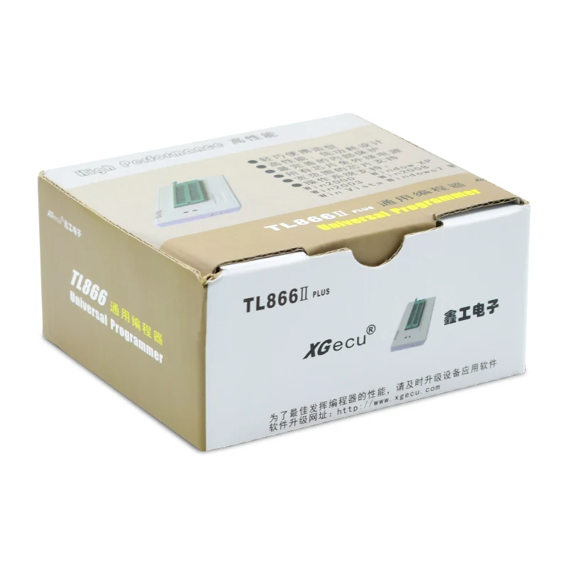 Оригинальный V9.16 TL866II Plus Универсальный программатор + Полные Адаптеры SOP8 IC клип высокоскоростной Flash