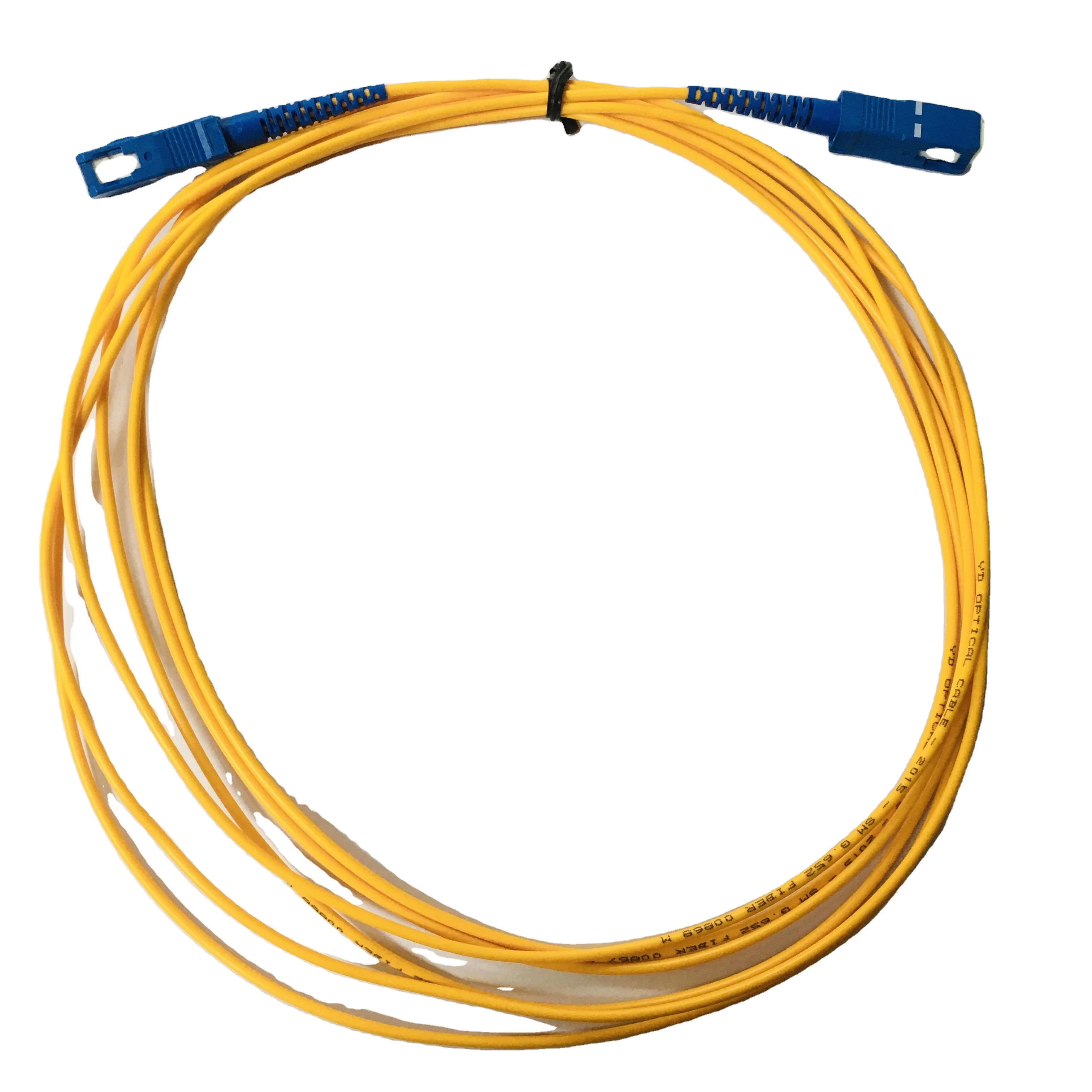 УПК фабричная горячая Распродажа одномодовый SC/PC-SC/PC SM 2,0 мм оптоволоконный патч-кабель