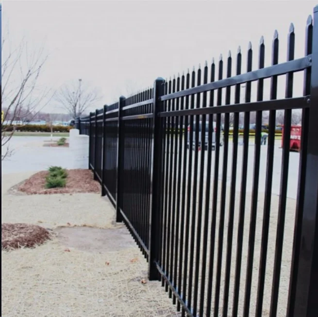 wrought iron fence panels with all accessories
