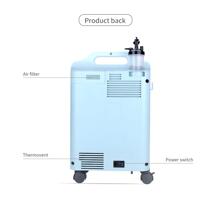 High Durability Factory Directly High Quality  nebulizer machine Oxygen Generator 5L medical oxygen concentrator