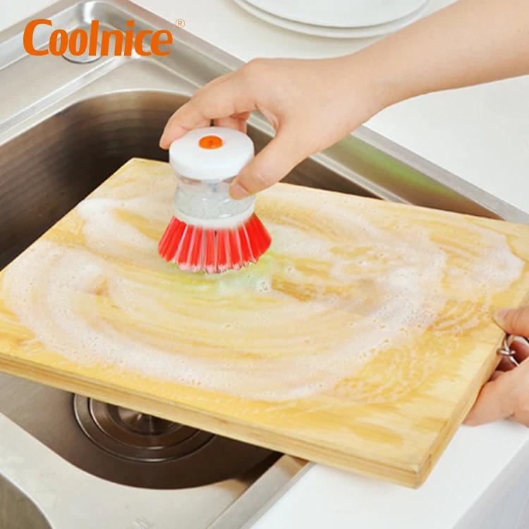 Мытье посуды чистка и кухни легко захватываемая ручка мягкая щетина Цветовая кодировка аксессуары для