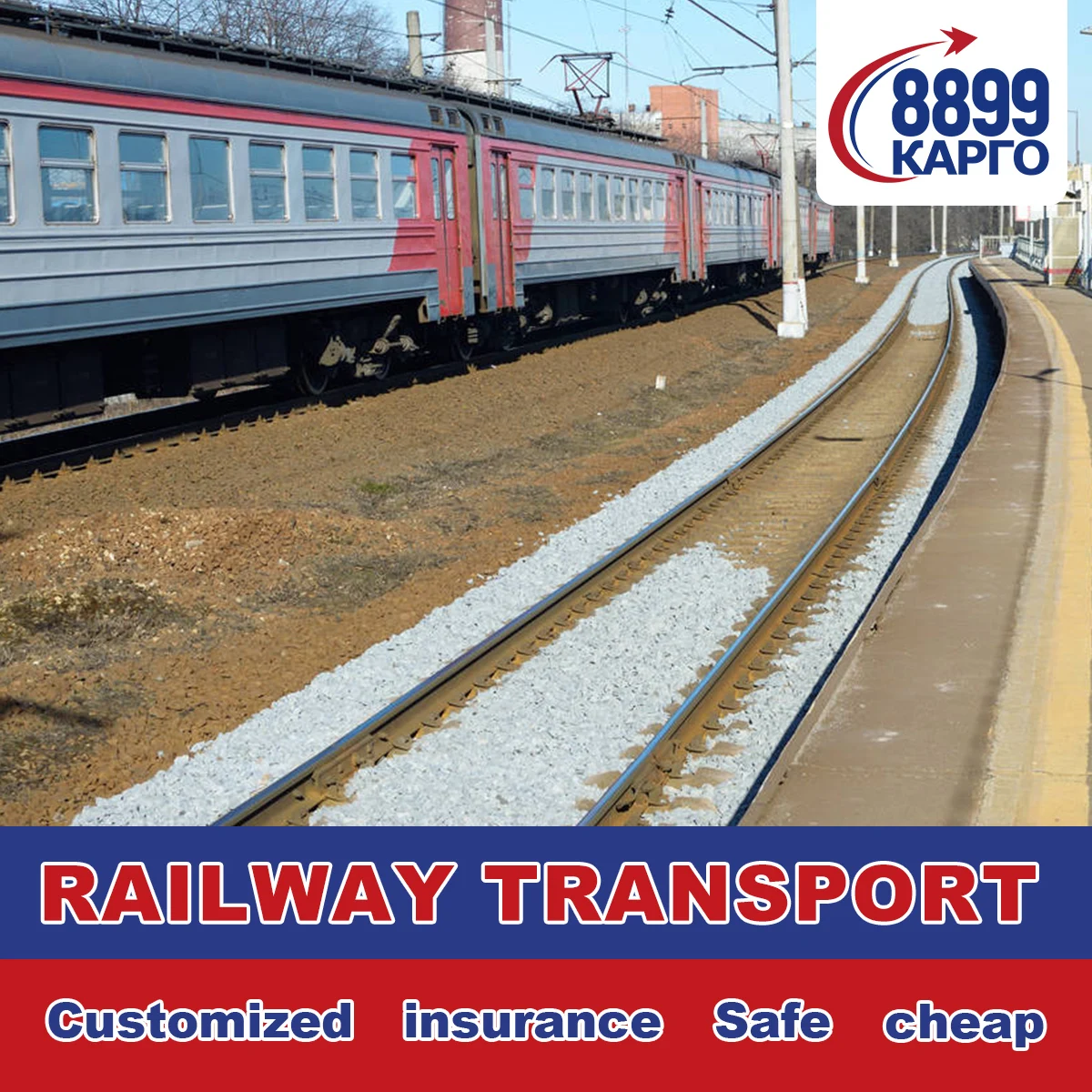 Secure Air and Railway Freight Forwarder Shipping Agent DDP Door To Door Logistics Service From Yiwu China to Belarus Russia