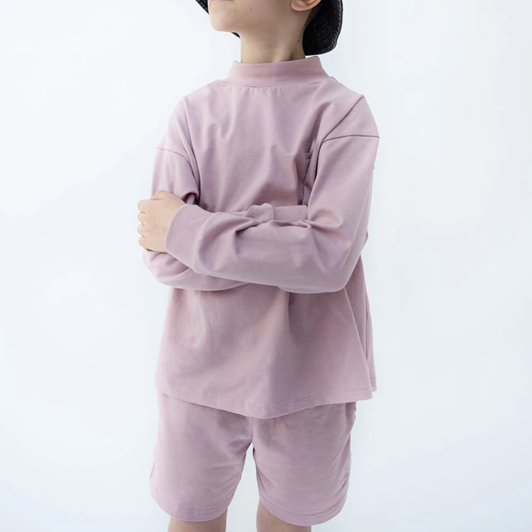 kid clothes wholesale baby clothes little  kids dickie long sleeve shirt kids loungewear