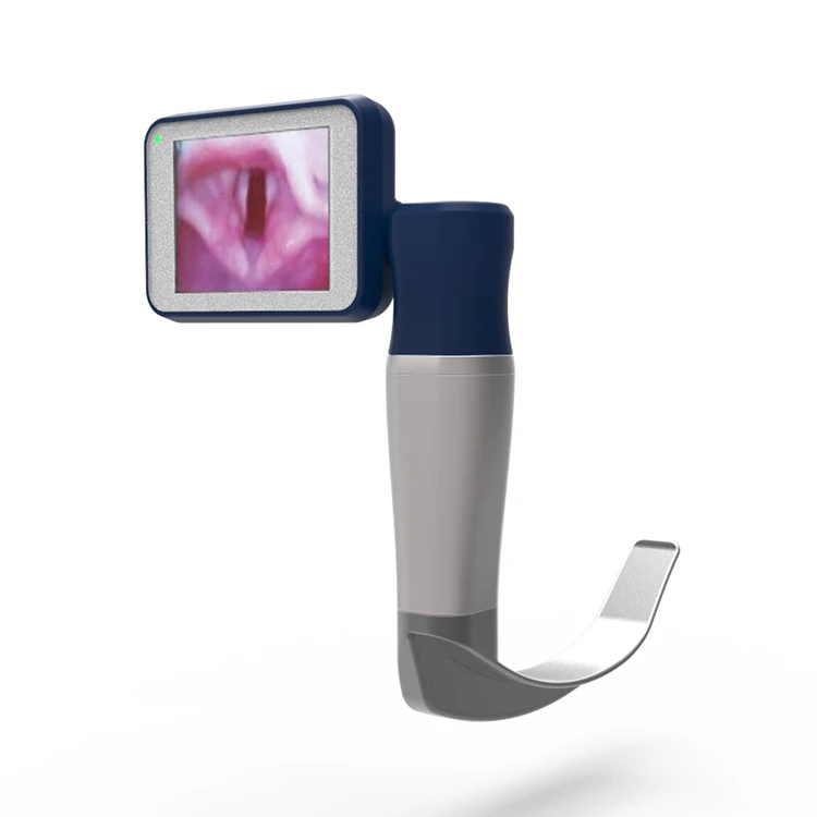 
 Ручной многоразовый Медицинский Видео ларингоскоп с 6 многоразовыми лезвиями  