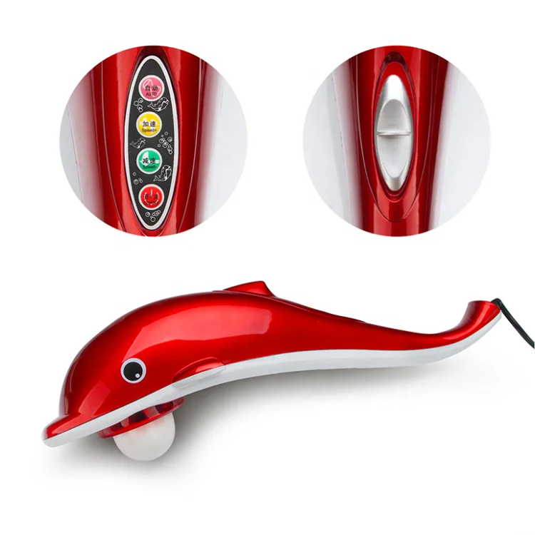 2020 Hot Low price electronic infrared dolphin handed body massager stick