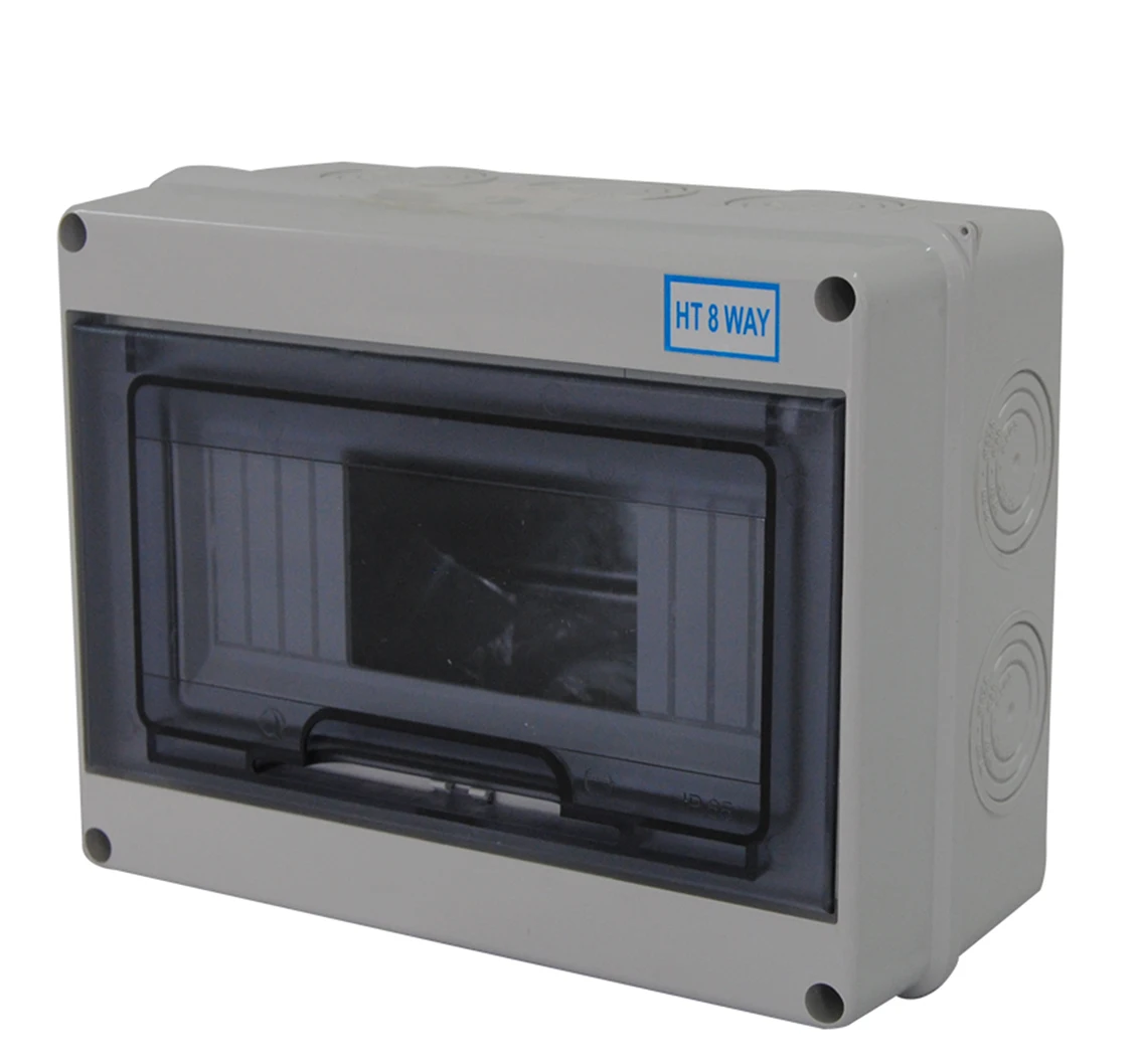 Weatherproof IP65 plastic distribution box circuit board