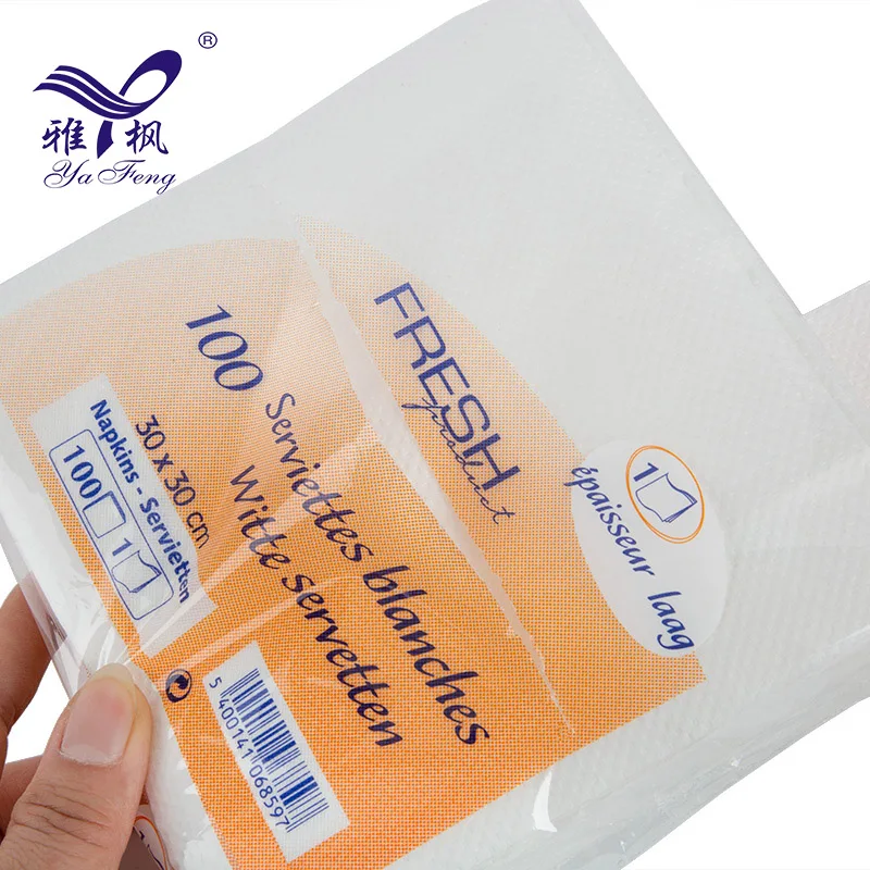 China Factory Quality High Water Absorption Paper Napkins Custom