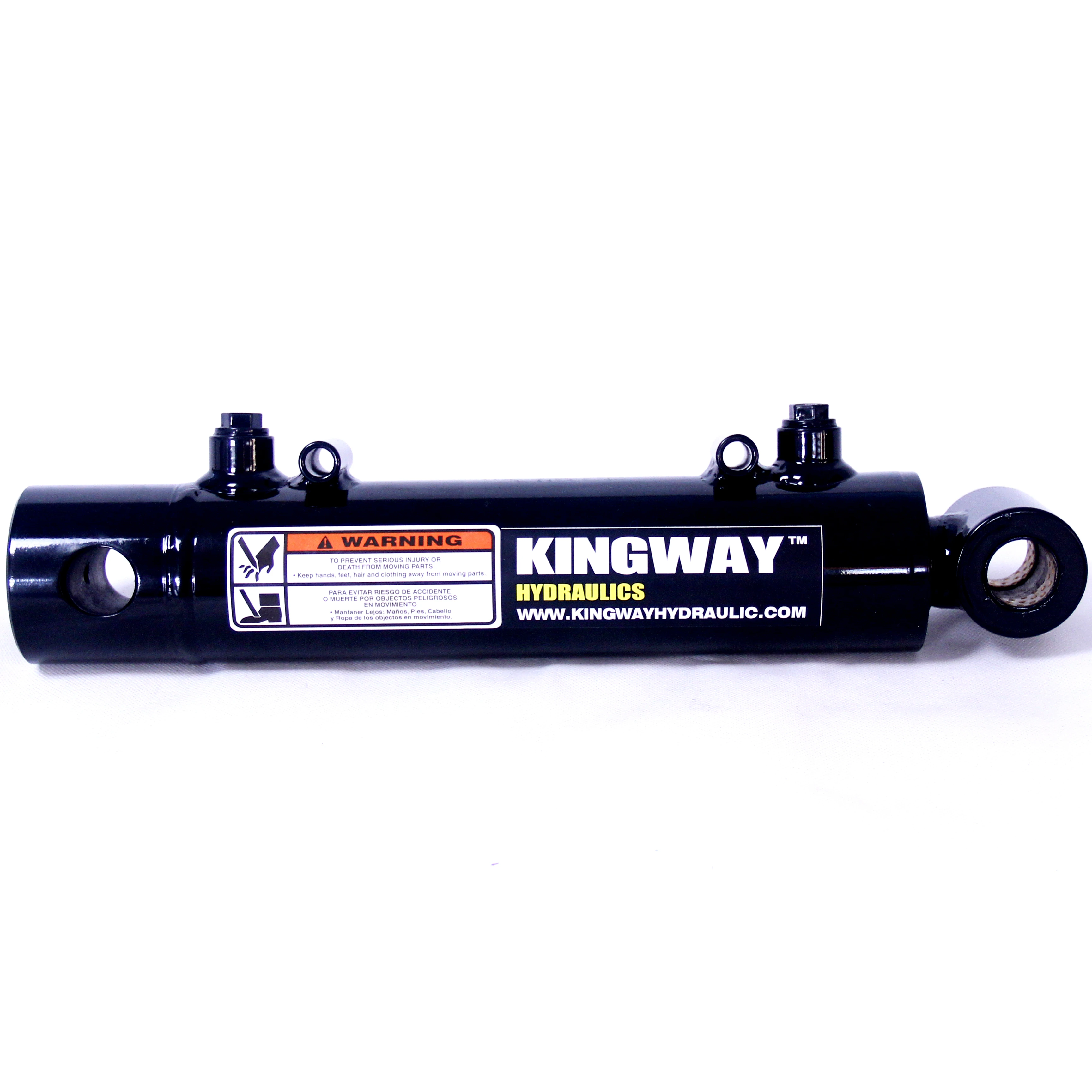 Избранные продукты, гидравлический цилиндр двойного действия с отверстием для торцевой пробки для сельскохозяйственной техники, американский стандарт, черный, серьезный