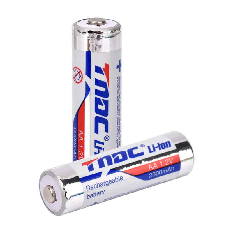 Long-lasting Toy Batteries 1.5 V AA 2300mAh 1200 Times Cycle Life Ni-MH Rechargeable Battery For Heavy Duty Need
