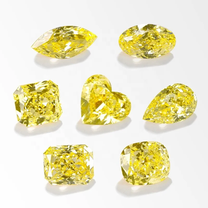 Бриллиант 5ct VVS2 желтая груша с сертификатом IGI