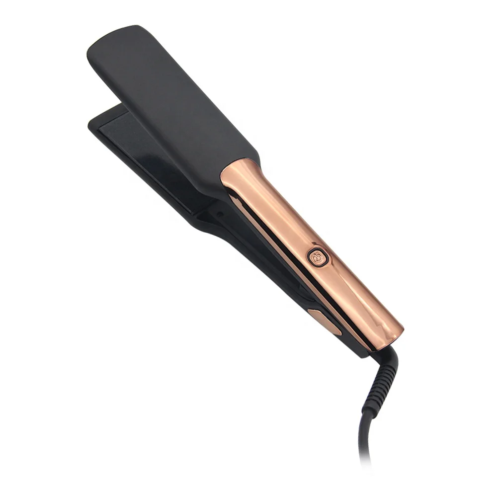 hair straightener high quality straight iron with led new design dual plate fashion electronic splint salon professional arrival