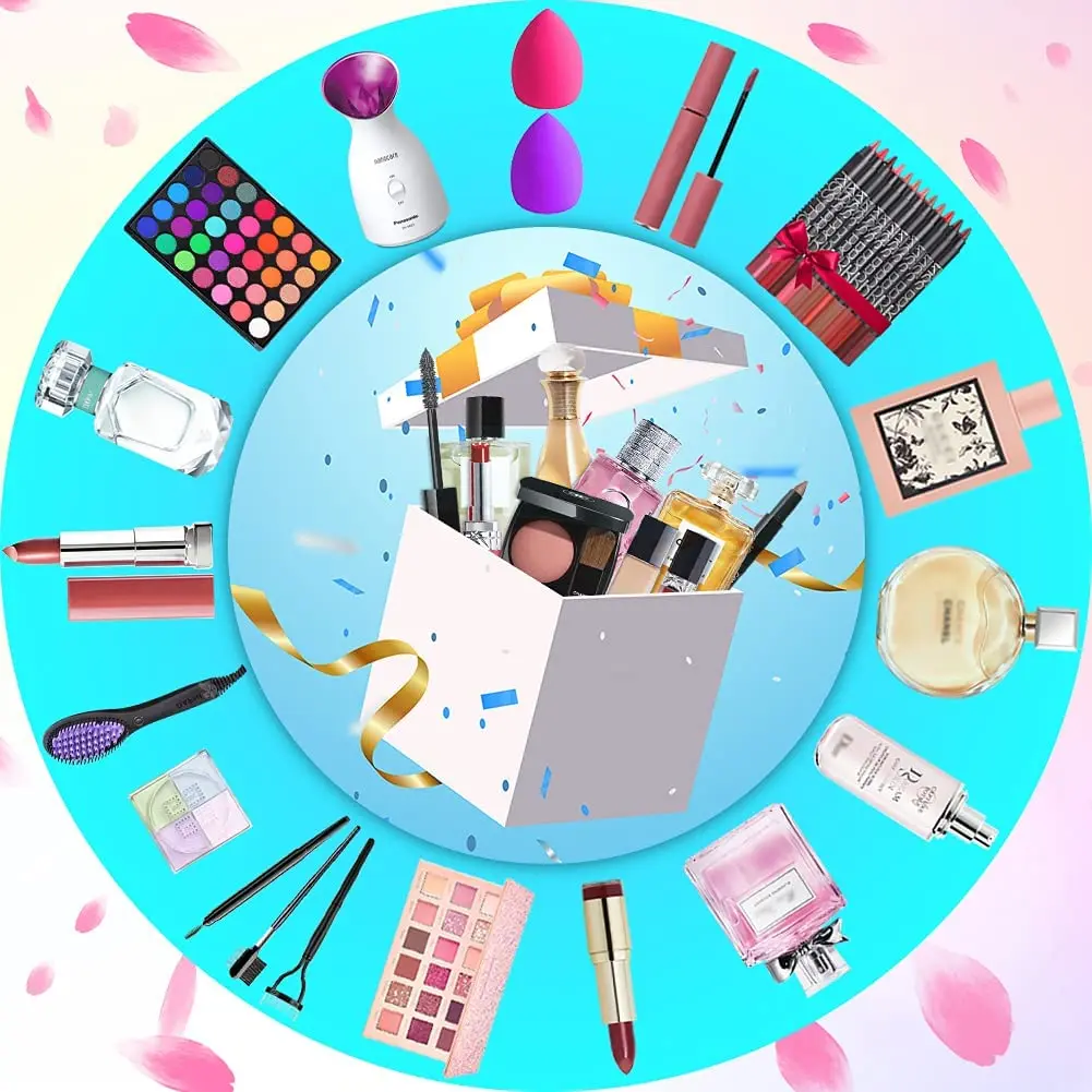Surprise Lucky popular cosmetic mystery blind box a chance to receive cosmetic blush Eye shadow Lipstick makeup