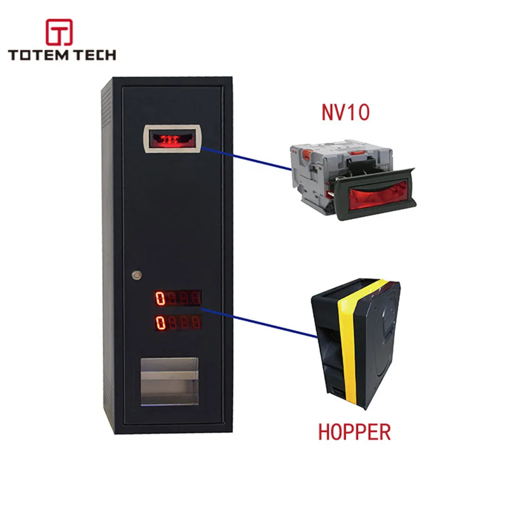 Ultra-Fast Bill Validator with NV10/BV20/ Bill Acceptor Coin Exchange Bill to Coin Token Vending Machine For Laundromat Bus Stop